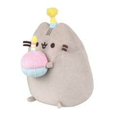 Pusheen Pusheen - Plišasta maskota z rojstnodnevno kapo in torto 24 cm