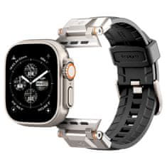 Spigen Spigen DuraPro Armor - Trak za Apple Watch 42/44/45/49 mm (črn)