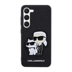 Karl Lagerfeld Karl Lagerfeld NFT Saffiano Karl &amp; Choupette - Ohišje za Samsung Galaxy S23+ (črno)