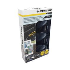 Dunlop Dunlop - USB-A + USB-C 20W PD avtopolnilnik / 3x 12/24V razdelilnik vtičnice za vžigalnik cigaret (črn)