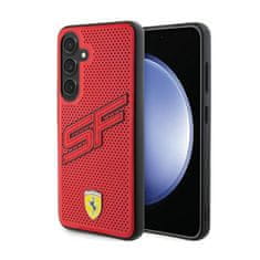 Ferrari Ferrari Big SF Perforated - Ohišje za Samsung Galaxy S24+ (rdeče)