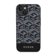 Guess Ohišje Guess GCube Stripes MagSafe za iPhone 14 Plus (črno)