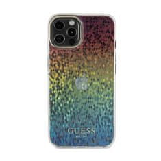 Guess Guess IML Faceted Mirror Disco Iridescent - Ohišje za iPhone 12 / iPhone 12 Pro (Iridescent)