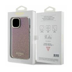 Guess Guess IML Faceted Mirror Disco Iridescent - Etui iPhone 15 (różowy)