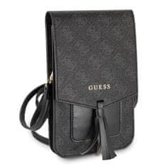 Guess Torbica za telefon Guess 4G Uptown Wallet - Torbica s predalom za pametni telefon (črna)