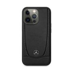 MERCEDES Mercedes Leather Urban Line - Ohišje za iPhone 15 Pro (črno)