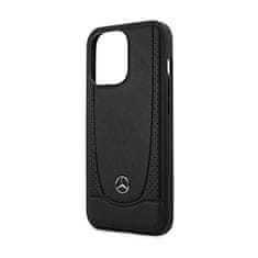 MERCEDES Mercedes Leather Urban Line - Ohišje za iPhone 15 Pro (črno)