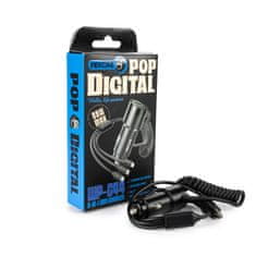 Wekome WEKOME WP-C44 Pop Digital Series - Avtomobilski polnilec z integriranim 3-v-1 USB-C / Lightning / Micro USB + 2x USB-A 33W kabel (črn)