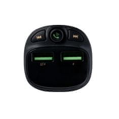 Wekome WEKOME WP-C26 - Bluetooth / MicroSD / 2x USB-A FM oddajnik + 17W avtomobilski polnilnik (črn)