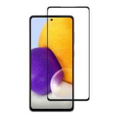 Crong Crong 7D Nano prilagodljivo steklo - Nezlomljivo hibridno steklo 9H za celoten zaslon telefona Samsung Galaxy A72