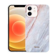 Crong Ohišje Crong Marble - Ohišje za iPhone 12 Mini (roza)