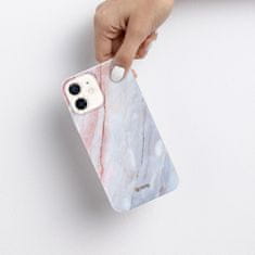 Crong Ohišje Crong Marble - Ohišje za iPhone 12 Mini (roza)