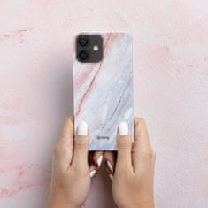 Crong Ohišje Crong Marble - Ohišje za iPhone 12 Mini (roza)