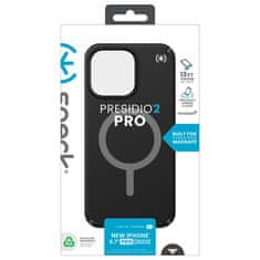 Speck Speck Presidio2 Pro Magsafe - Ohišje za iPhone 15 Pro Max (črno / skrilavcasto sivo / belo)