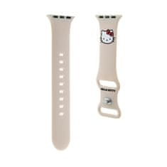 HELLO KITTY Hello Kitty Silikonski trak za Apple Watch 38/40/41 mm (bež)