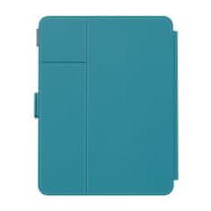 NEW Speck Balance Folio - Ohišje za iPad Pro 11" (2022-2018) / iPad Air 10,9" (5.-4. generacija) (2022-2020) s prevleko MICROBAN, magnetom in stojalom (Deep Sea Teal/Cloudy Grey/Wh