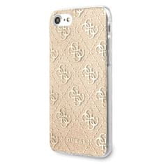 Guess Guess 4G Glitter - Ohišje za iPhone SE 2020 / 8 / 7 (zlato)