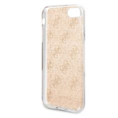 Guess Guess 4G Glitter - Ohišje za iPhone SE 2020 / 8 / 7 (zlato)