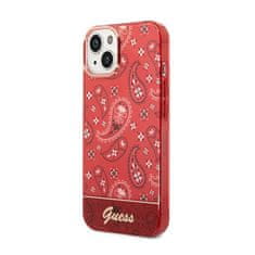 Guess Guess Bandana Paisley - Ohišje za iPhone 14 Plus (rdeče)