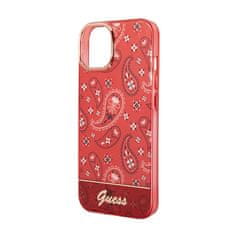 Guess Guess Bandana Paisley - Ohišje za iPhone 14 Plus (rdeče)