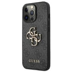 Guess Guess 4G Big Metal Logo - Ohišje za iPhone 13 Pro Max (sivo)