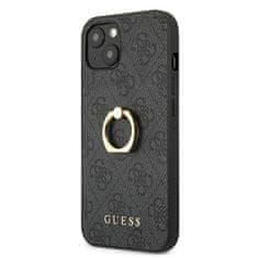 Guess Ohišje z obročkom Guess 4G - Ohišje za iPhone 13 mini (sivo)