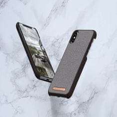 Nordic Elements Nordic Elements Saeson Idun - Ohišje iz materiala za iPhone Xs Max (temno rjava)