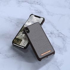 Nordic Elements Nordic Elements Saeson Idun - Ohišje iz materiala za iPhone Xs Max (temno rjava)