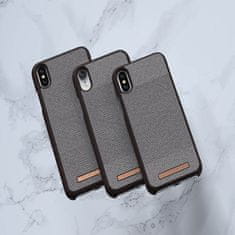 Nordic Elements Nordic Elements Saeson Idun - Ohišje iz materiala za iPhone Xs Max (temno rjava)