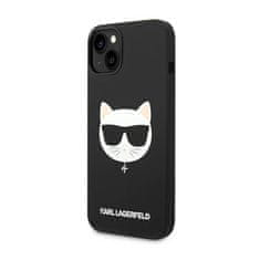 Karl Lagerfeld Karl Lagerfeld Choupette Head MagSafe Silikon - ohišje za iPhone 14 Plus (črno)