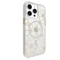 case-mate Ohišje Case-Mate Floral Gems MagSafe - ohišje za iPhone 15 Pro Max (zlato)