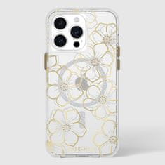 case-mate Ohišje Case-Mate Floral Gems MagSafe - ohišje za iPhone 15 Pro Max (zlato)