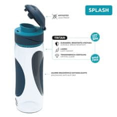 QUOKKA Quokka Splash - Steklenica za vodo s sistemom hitrega odpiranja 730 ml (Azurit)