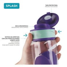 QUOKKA Quokka Splash - Steklenica za vodo s sistemom hitrega odpiranja 730 ml (Azurit)