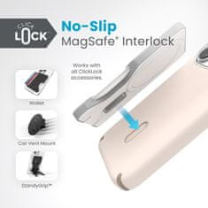 Speck Speck Presidio2 Pro ClickLock &amp; MagSafe - ohišje za iPhone 15 Pro (beljena kost / zlata dedna barva / lešnikova rjava)