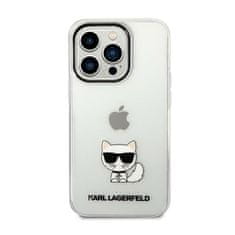 Karl Lagerfeld Karl Lagerfeld Choupette Body - Ohišje za iPhone 14 Pro Max (prozorno)