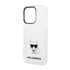 Karl Lagerfeld Karl Lagerfeld Choupette Body - Ohišje za iPhone 14 Pro Max (prozorno)