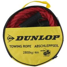 NEW Dunlop - Vlečna vrv s kavlji 4 m / 2800 kg