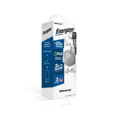 Energizer Energizer Ultimate - Multiplug EU / UK / US GaN USB-C 20W PD omrežni polnilec (srebrn)