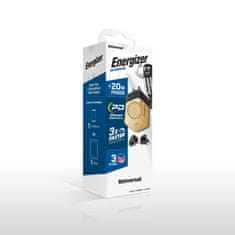 Energizer Energizer Ultimate - Multiplug EU / UK / US GaN USB-C 20W PD omrežni polnilec (zlati)