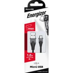 Energizer Energizer Classic - Povezovalni kabel USB-A do Micro USB 1,2 m (črn)