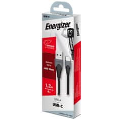 Energizer Energizer Classic - Povezovalni kabel USB-A na USB-C 1,2 m (črn)