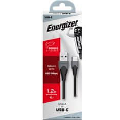 Energizer Energizer Classic - Povezovalni kabel USB-A na USB-C 1,2 m (črn)