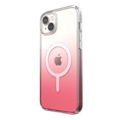 Speck Speck Presidio Perfect-Clear + Ombre + MagSafe - Ohišje za iPhone 15 Plus / 14 Plus s prevleko MICROBAN (prozorno / Vintage Rose Fade)