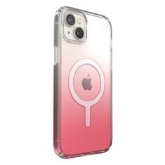 Speck Speck Presidio Perfect-Clear + Ombre + MagSafe - Ohišje za iPhone 15 Plus / 14 Plus s prevleko MICROBAN (prozorno / Vintage Rose Fade)