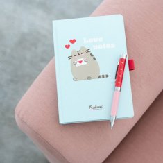 Pusheen Pusheen - Pisalo Notanik + bakla iz kolekcije Purrfect Love