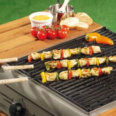 BBQ BBQ - kovinska nabodala 24 cm (4 kosi).