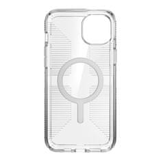 Speck Speck Gemshell Grip + MagSafe - ohišje za iPhone 15 Plus / iPhone 14 Plus (prozorno / kromirano)