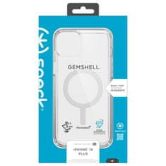 Speck Speck Gemshell + MagSafe - Ohišje za iPhone 14 Plus s polovico MICROBAN (prozorno)