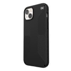 Speck Speck Presidio2 Grip MagSafe - Ohišje proti drsenju za iPhone 14 Plus (črno / črno / belo)